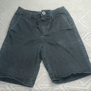 Boys black shorts